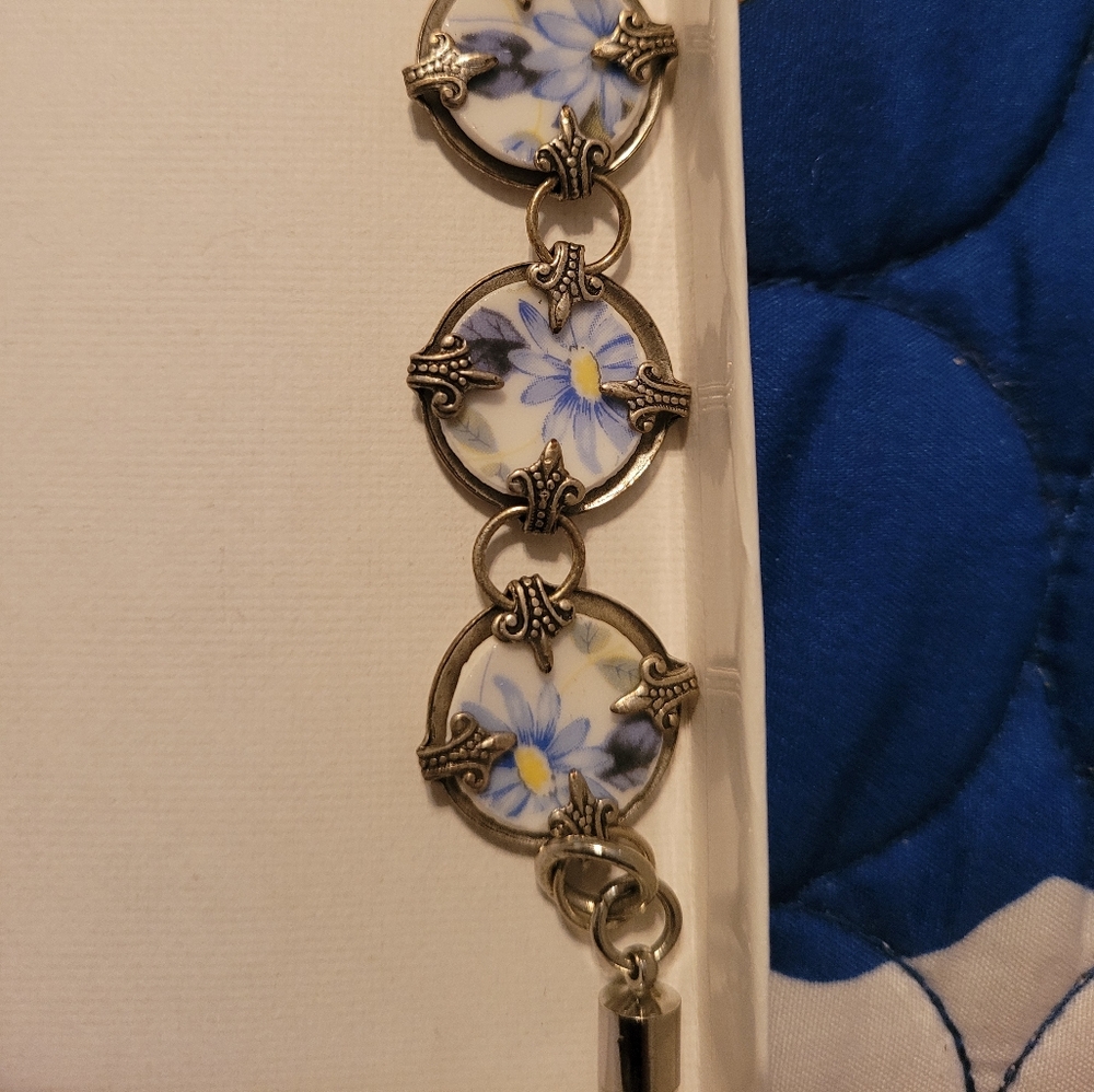 Handmade teacup bracelet